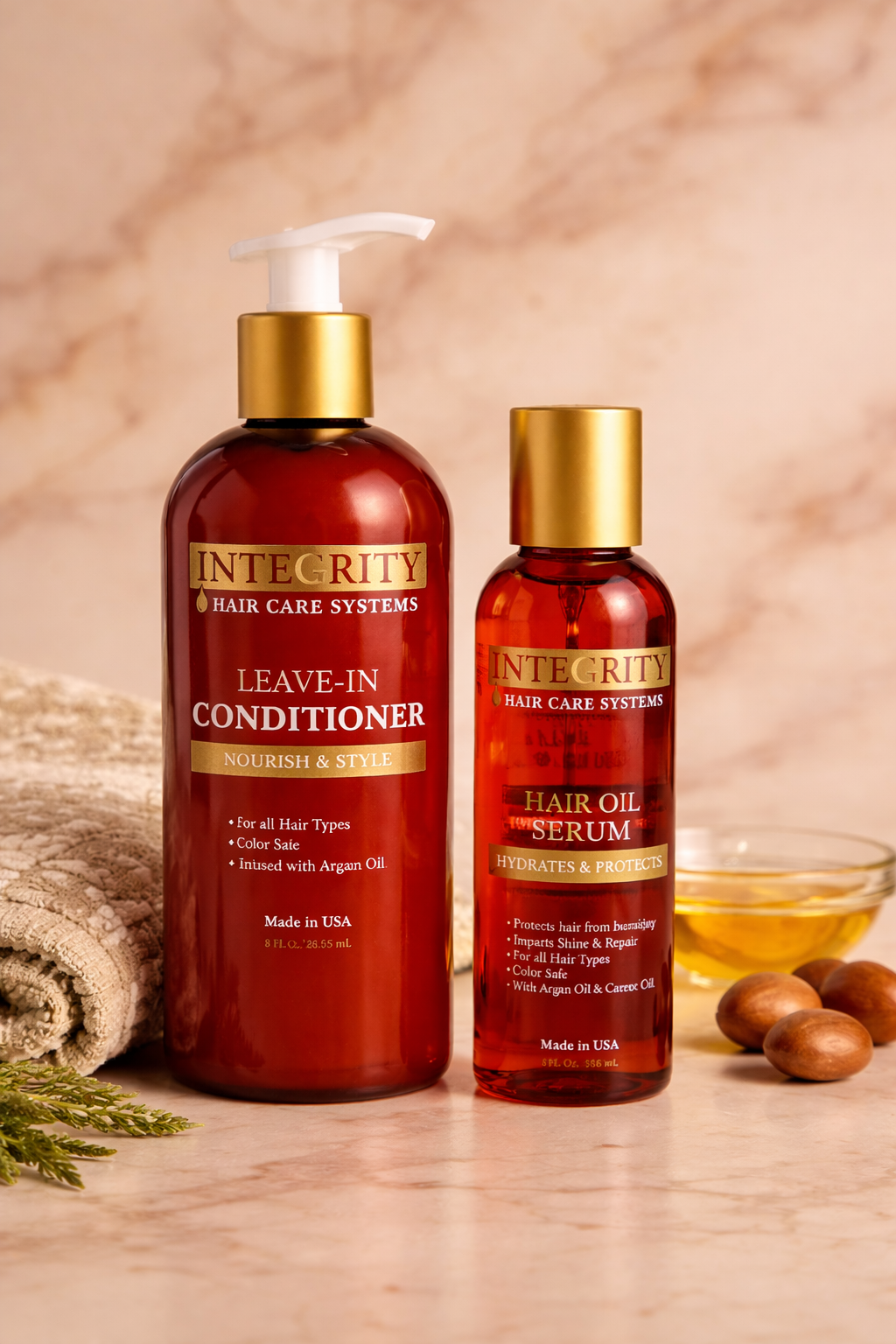 Leave-In & Serum Bundle